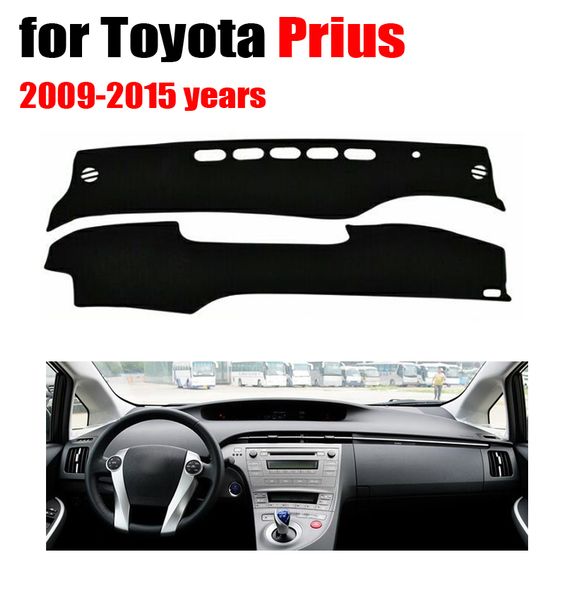 

car dashboard cover mat for prius 2009-2015 years left hand drive dashmat pad dash mat covers dashboard accessories