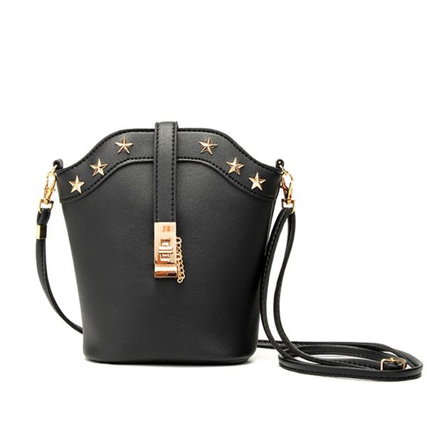 

brand fashion women's shoulder bags 2019 metal buckle crossbody bag luxury female pu leather travel messenger pack for ladies