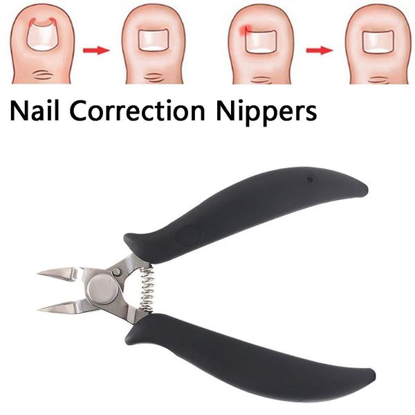 

nail art cuticle nipper correction nippers clipper cutters dead skin dirt remover podiatry pedicure care trimmer scissor tool#25