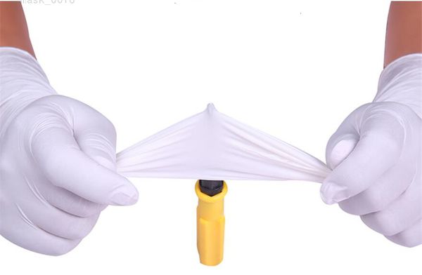 

box 1 disposable washing transparent 100pcs pvc gloves home kitchen accessories cooking portable cleaning tools qbsn qa