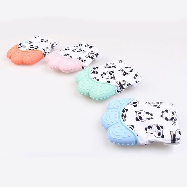

cute cartoon panda silicone molar gel