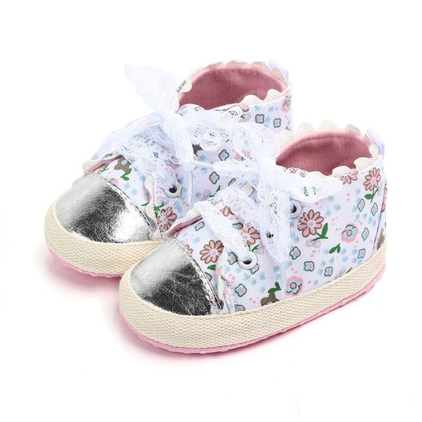 

newborn baby shoes soft sole flower lace new born baby girl boy shoes infant toddler girls first walkers schoenen meisje
