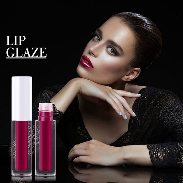 

lip gloss moisturizing colorfast long-lasting non-stick cup easy to color lip glaze fashion color q1