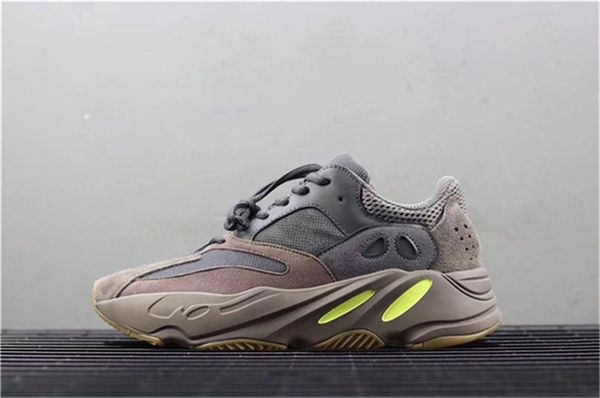 

2020 b1yezy1 700 kanye west mauve wave runner purple 3m sports ee9614 sneakers static casual shoes authentic version with box, Black