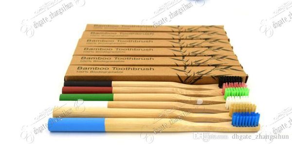 

nature bamboo activated charcoal nano antibacterial toothbrush soft bristle bamboo fibre wood handle teeth whitening oral care