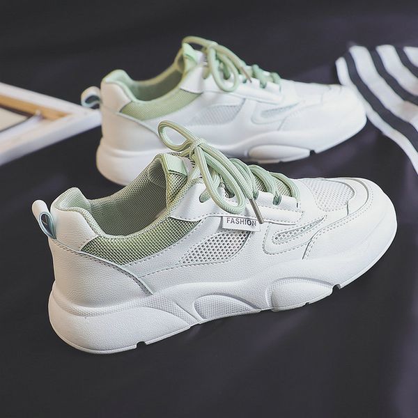 

hollow sports shoes female 2020 new spring and summer wild breathable mesh thick bottom running shoes for women zp-252