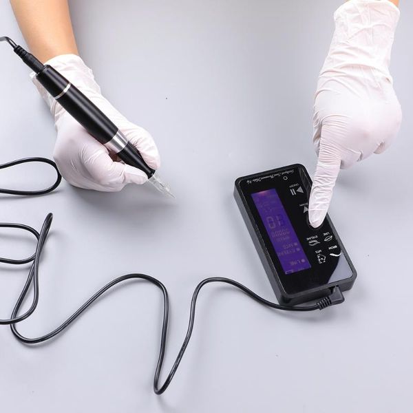 

tattoo guns kits charme princesse permanent makeup machine touch screen digital lcd supplies for eyebrow eyeliner mts lips em510