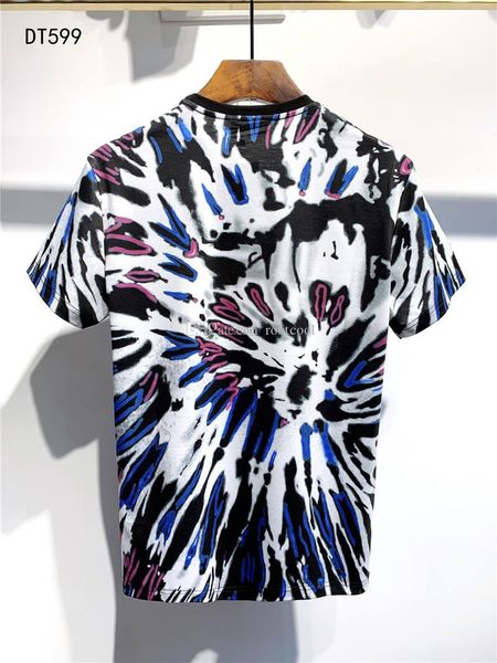 

ss20 new arrival d2 clothing men's t-shirts print street dress tees short sleeve -3xl dt599, White