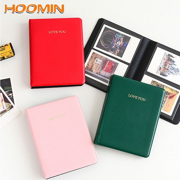 

hoomin 64 pockets for fujifilm instax mini 8 film polaroid p pgraphy mini instant picture case storage