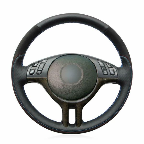 

diy hand sewing car steering wheel cover for bmw e39 e46 325i e53 x5