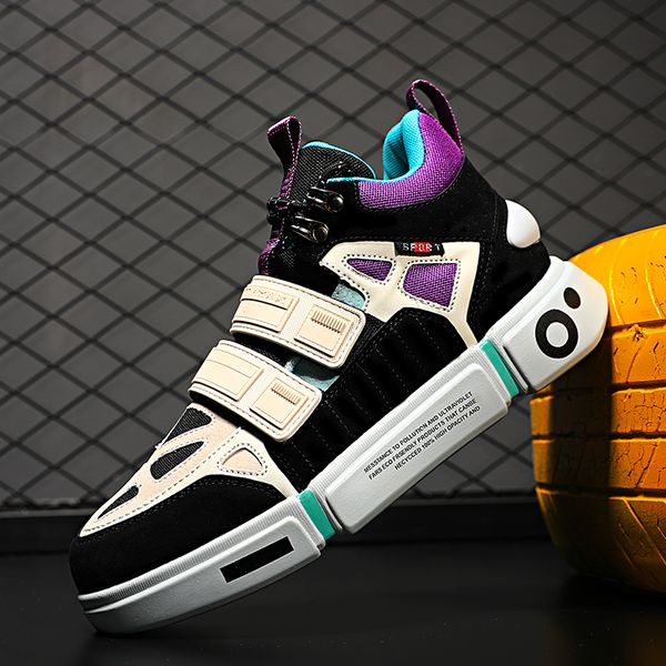 

women high-sports sneakers men summer new running shoes fashion high street couple casual footwear hip hop shoe