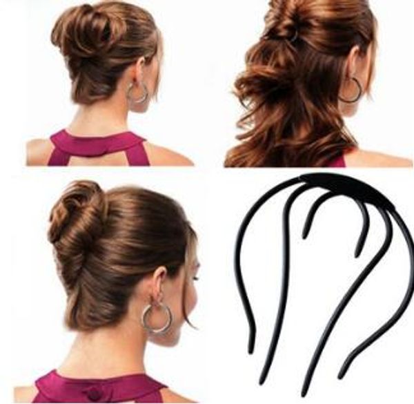 2019 Best Selling Black Hair Bun Maker Bud Like Style