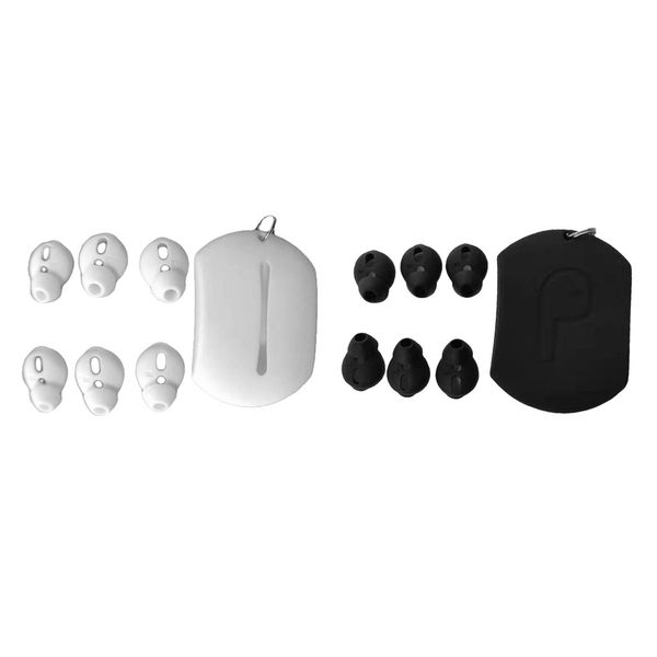 

6-pair silicone earbuds cover tips replacement ear buds for