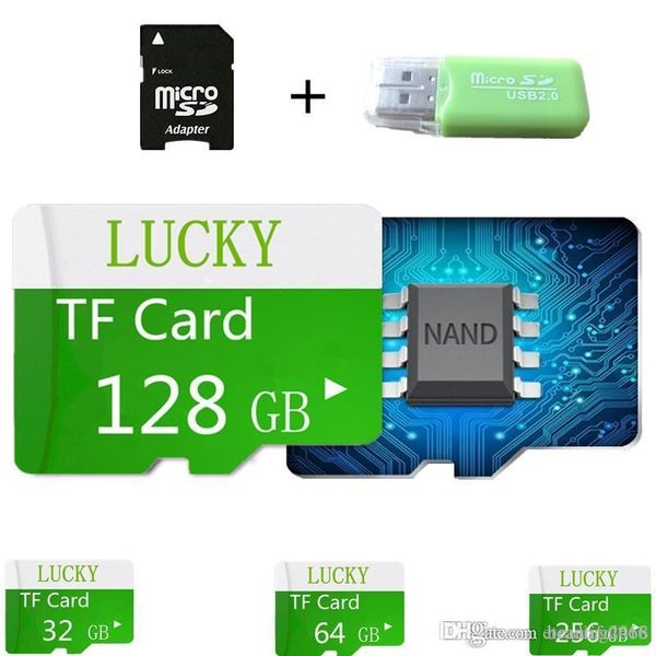 

Дизайн Реальная емкость Новая карта флэш-памяти MicroSD SD / TF 32 ГБ, 128 ГБ, класс 10