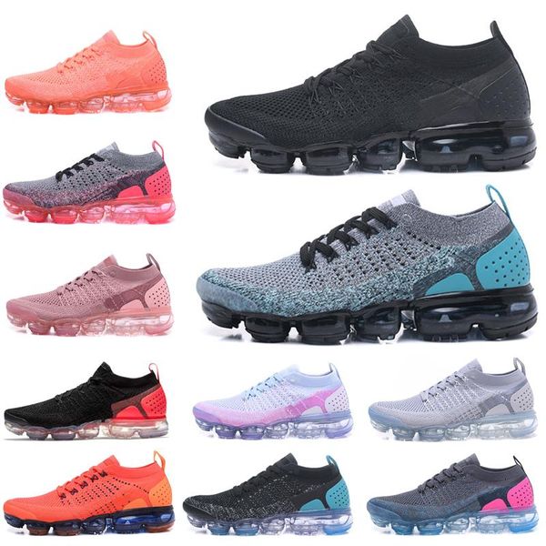 

2002 fly 2.0 knit tn plus runing shoes triple white black grey red dutsy cactus orange red orbit men women sneakers