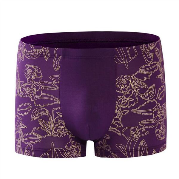 

2019 large size men's boxer shorts mens cotton underwear xxl~7xl, Black;white