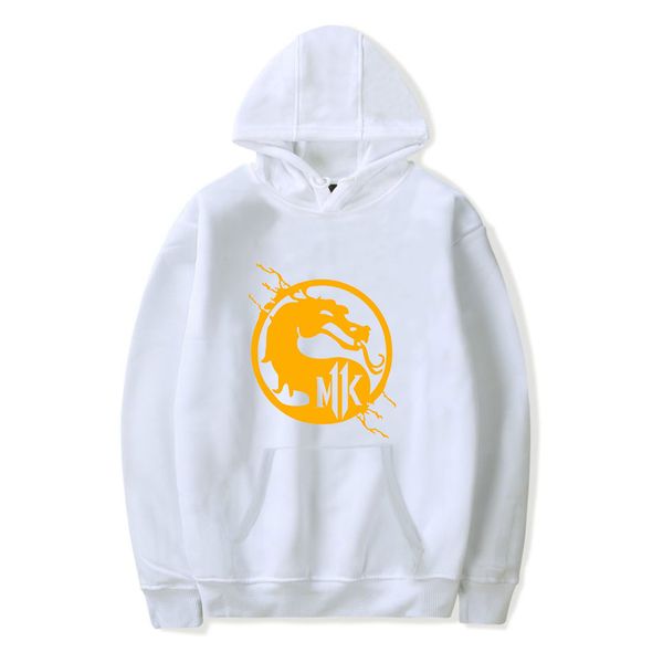 

aikooki mortal kombat 11 leisure print hoodie male/female harajuku handsome long sleeve hooded sweatshirt, Black