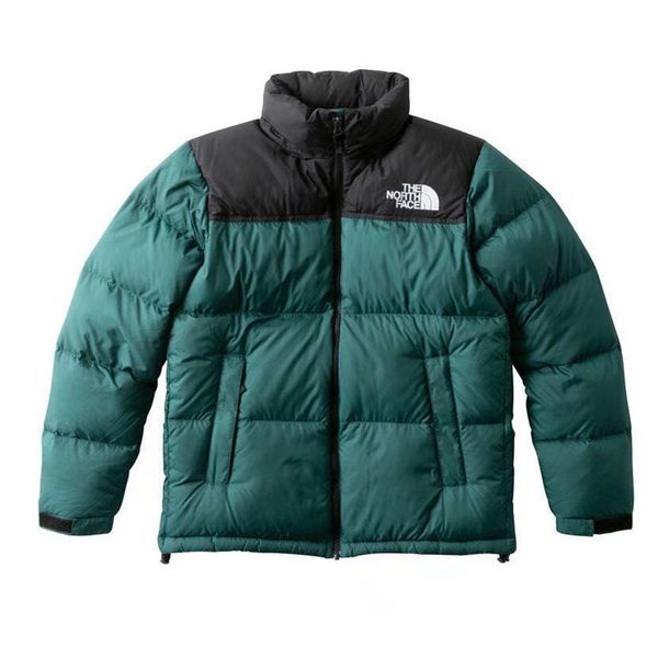 

wholesale mens winter jacket parkas down coat casual thick coat high street embroidery letter patchwork s-2xl clothing, Black;brown