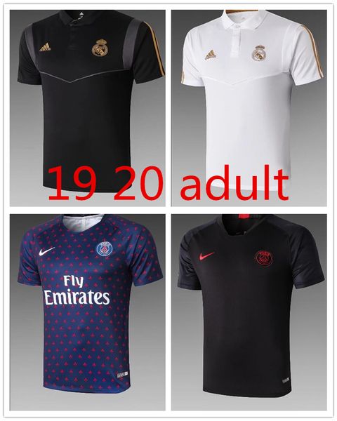 

19 20 p g men de igner t hirt occer jer ey maillot de foot de igner polo hirt men vetement polo de igner homme real madrid