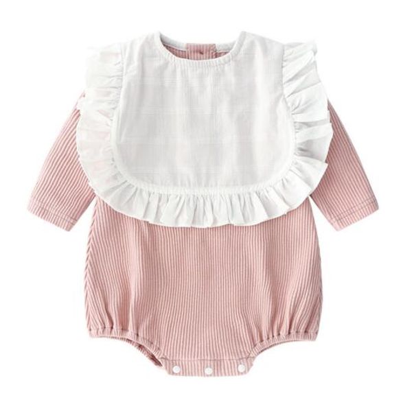 

ins baby kids girl clothing romper 100% cotton long sleeve color patchwork design summer lolita romper, Blue