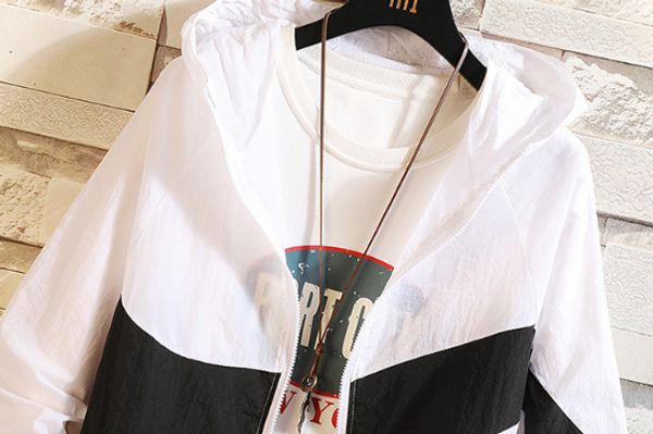 

mens jacket mens hoodies casual men hooded summer breathable ultra-thin korean trend sun protection clothing 2019 thick jacket asia size, Black