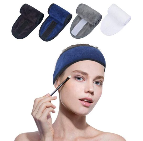 

dhl salon yoga sports velcro beauty towel ladies' face wash makeup mask bundles hair bands wrapped headbands hair bands wholesale sale
