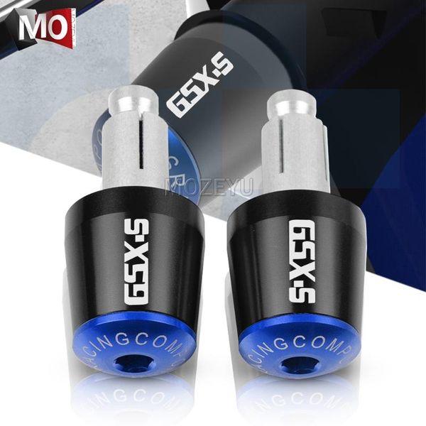

motorcycle handlebar grips end handle bar cap end plug for gsx-s gsxs 125 150 750 1000/f/abs gsx-s125 gsx-s750 gsx-s1000