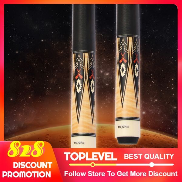 

2019 fury pool cue stick kit with case north american maple professional pool billiard cue kit 11.75mm 12.75mm america tiger tip