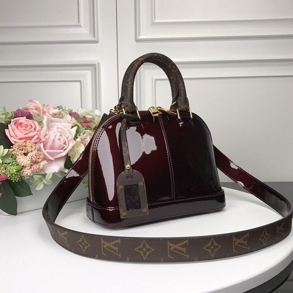 

m54785-7 высокое качество новый французский конец бренда роскошные сумки мода кожаный мешок женская партия путешествия украшения сумка с кор