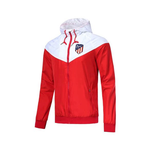 

Men Casual Jacket Patchwork Windbreaker Casual Zipper Coat Waterproof Running Outwear Red Designer Jackets for Men