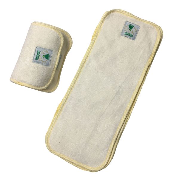 

3 pieces reusable nappies natural bamboo fiber modern cloth nappies