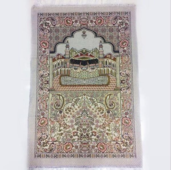 

islamic muslim prayer mat salat musallah prayer rug tapis carpet tapete banheiro islamic praying mat 70*110cm kka6802