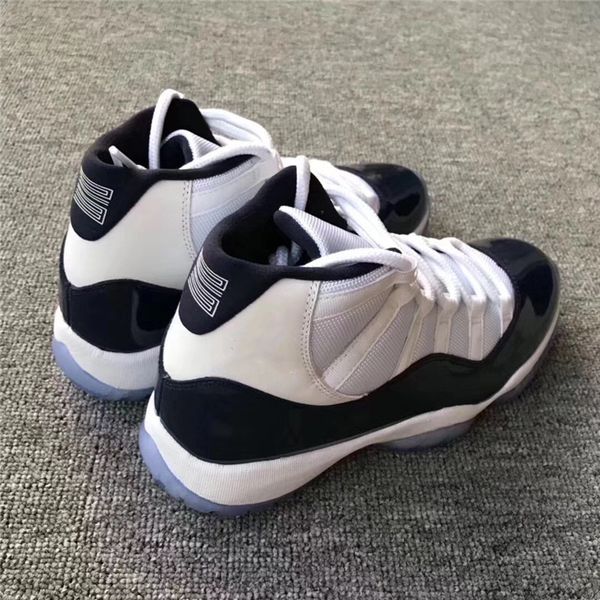 

2019 release authentic 11 high unc win like 82 midnight navy university blue white man basketball shoes real catbon fiber sneaker