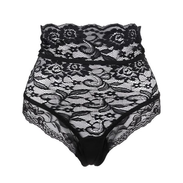 

new ladies lace panties women high waist thongs and g strings underwear ladies hollow out underpants intimates lingerie, Black;pink