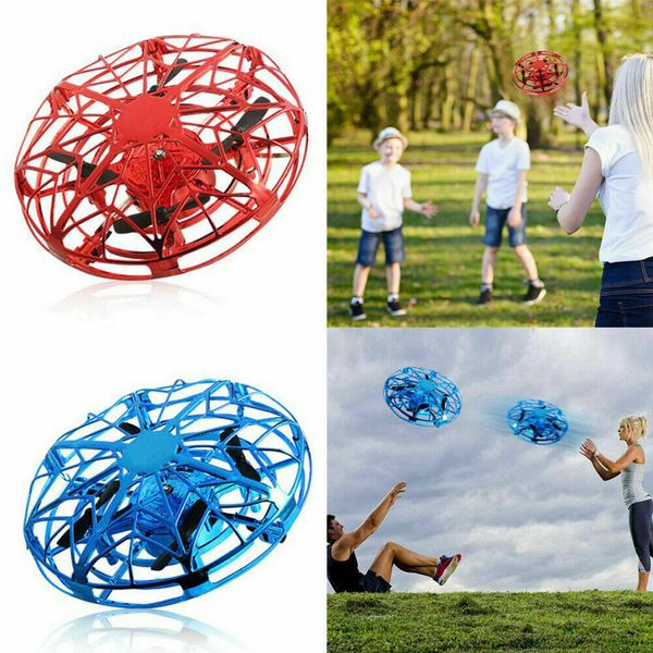 

toys mini ufo drone for children helicopter drone infrared induction aviation quadcopter updated