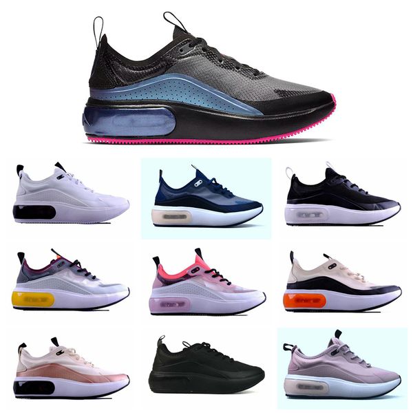 

2019 dia se laser fuchsia womenen running shoes designer triple black white pink red grey dias se racer womens mens outdoor sports sneakers