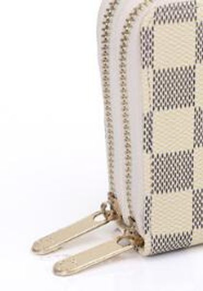 

7colors bagslouisvuittonlv new women genuine hasp wallet short coin card holder purse small bag, Red;black