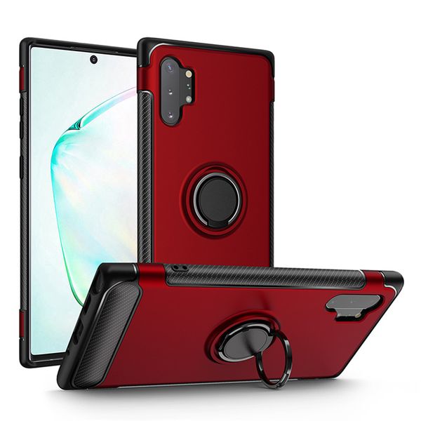 

hybrid armor case 360 rorating shockproof defender cases back cover for iphone 11 pro max xr xs max samsung note 10 s10 plus