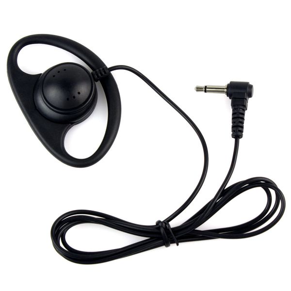 1-poliges 3,5-mm-D-förmiges Listen-Only-Ohrhörer-Headset für Motorola MT1500 APX7000 BPR