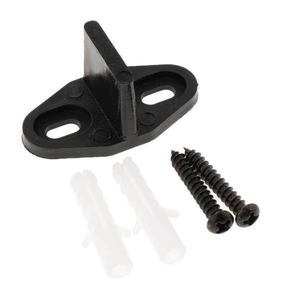 

door bottom floor guide clip for sliding barn door hardware with screws