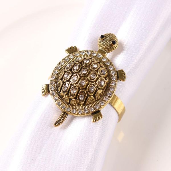 

30pc marine series metal diamond napkin buckle theme ring rings