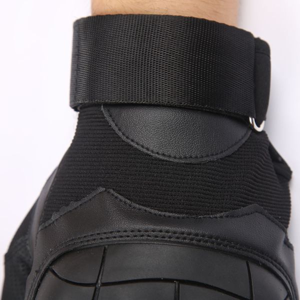 

fashion-tactical gloves fitness army combat gloves slip resistant half finger protective gloves 3 sizes & colors, Blue;gray