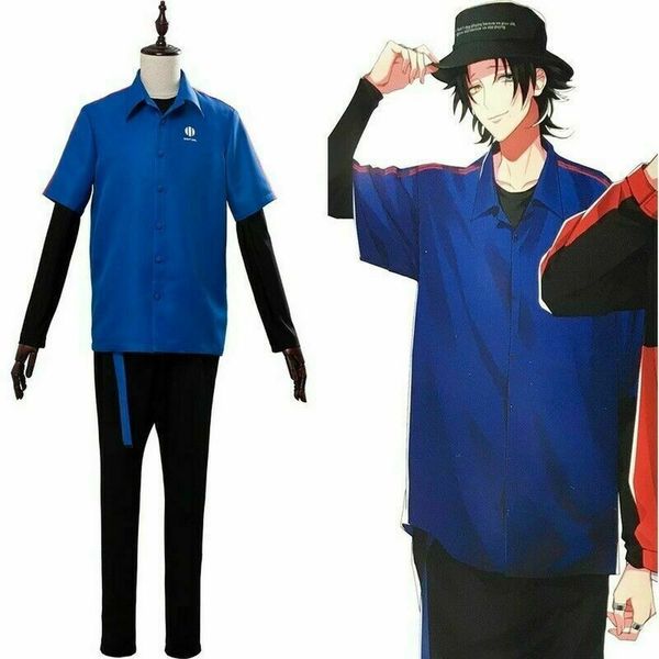 

drb division rap battle yamada nirou disguised ver. cosplay costume, Black;red