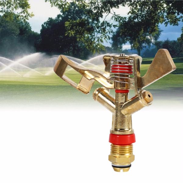 

1/2 inch rotating agricultural irrigation sprinklers garden micro sprinklers system brass arm female watering sprinkler head