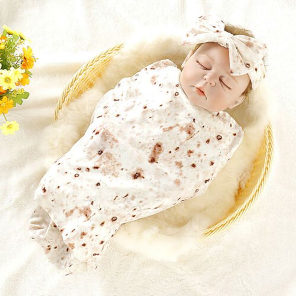 

emmababy brand toddler newborn kids baby cotton soft swaddle blanket wrap towel robe sleepwear 2019 summer soft fashion robes, Blue;red