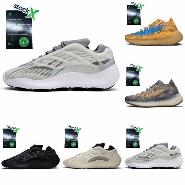 

700 new v3 alvah black azael mens running shoes kanye west 700 wave runner vanta inertia men desigmor shoes women sneakers