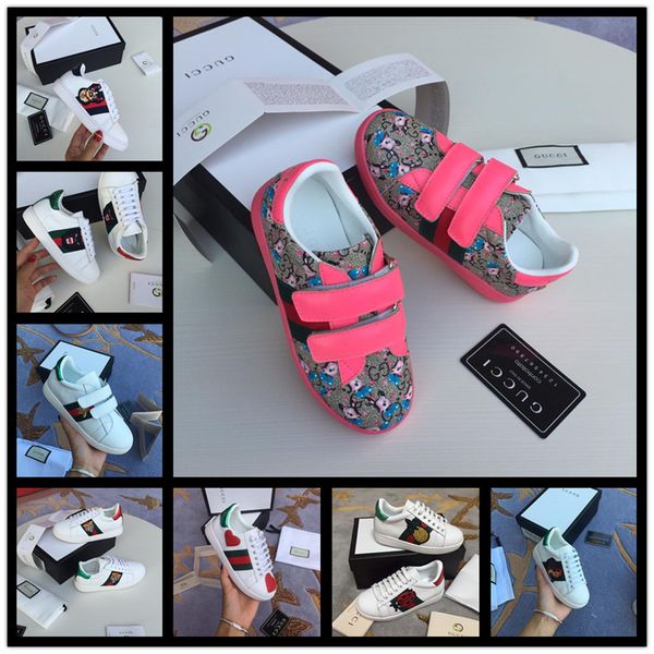 

fashionable kids designer shoes children basketball shoes white toddler sport sneakers for boy girl toddler chaussures pour enfant, Black