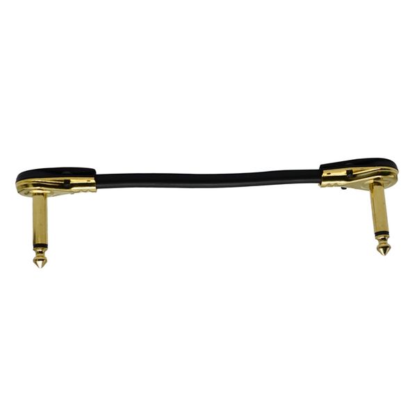 

guitar patch cables right angle, 1/4 instrument cables for effect pedals
