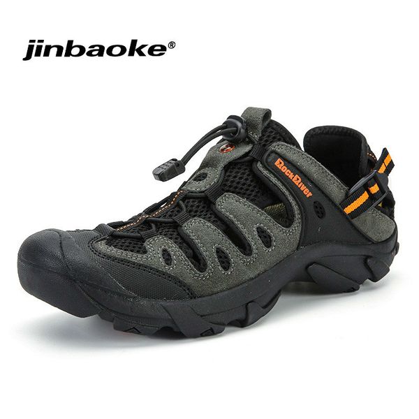 

men hiking shoes outdoor sandals summer sneakers breathable sport shoes man big size 45 46 trekking trail beach water sandals