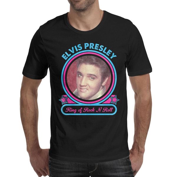 

elvis presley king of rock n roll blackmens t shirt,shirts,t shirts,tee shirts personalised personalised graphic designer crazy champion cl, White;black
